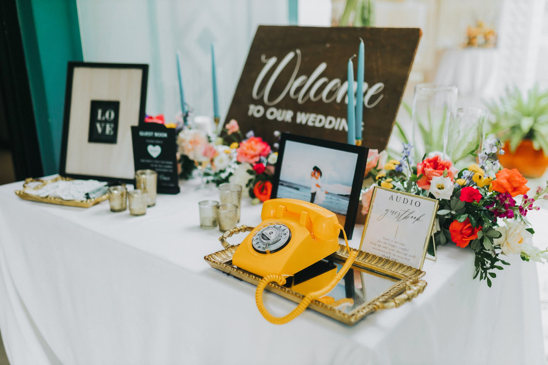 collect audio recordings on your wedding day